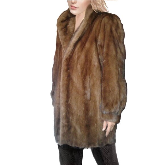 Mink Fur Coat - Picture 2 of 14
